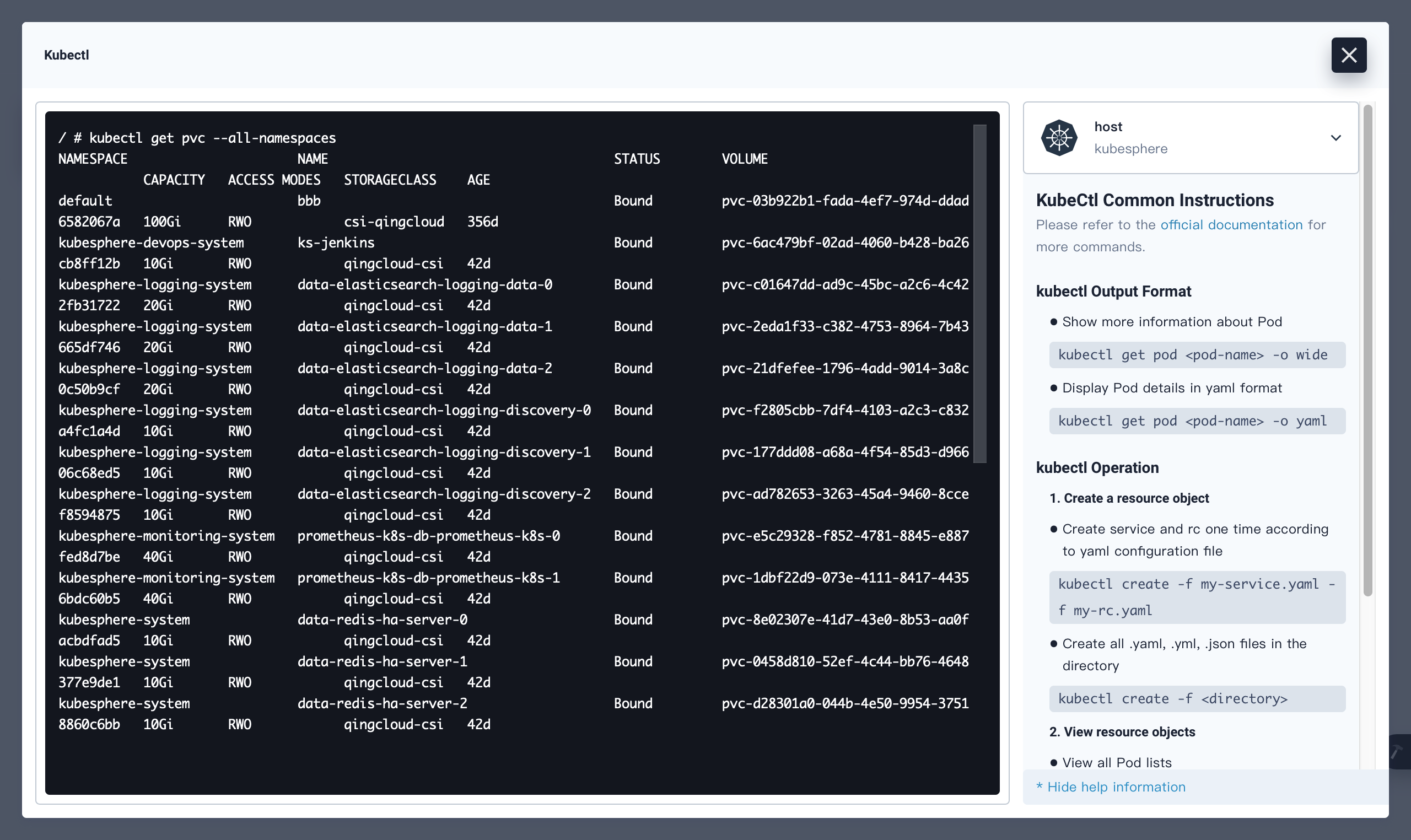 web-kubectl-example